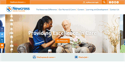 Desktop Screenshot of newcrosshealthcare.com